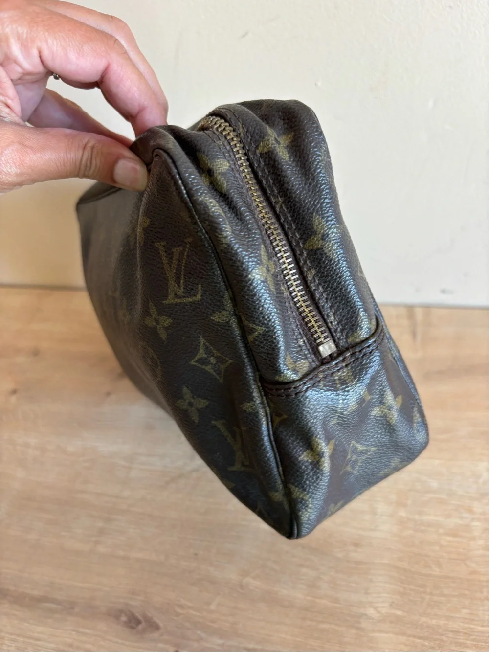 Authentic Louis Vuitton monogram toiletry bag